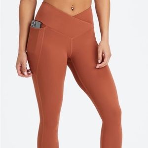 Fabletics XL (12-14) Oasis PureLuxe HW Crossover 7/8 Legging NEVER WORN: